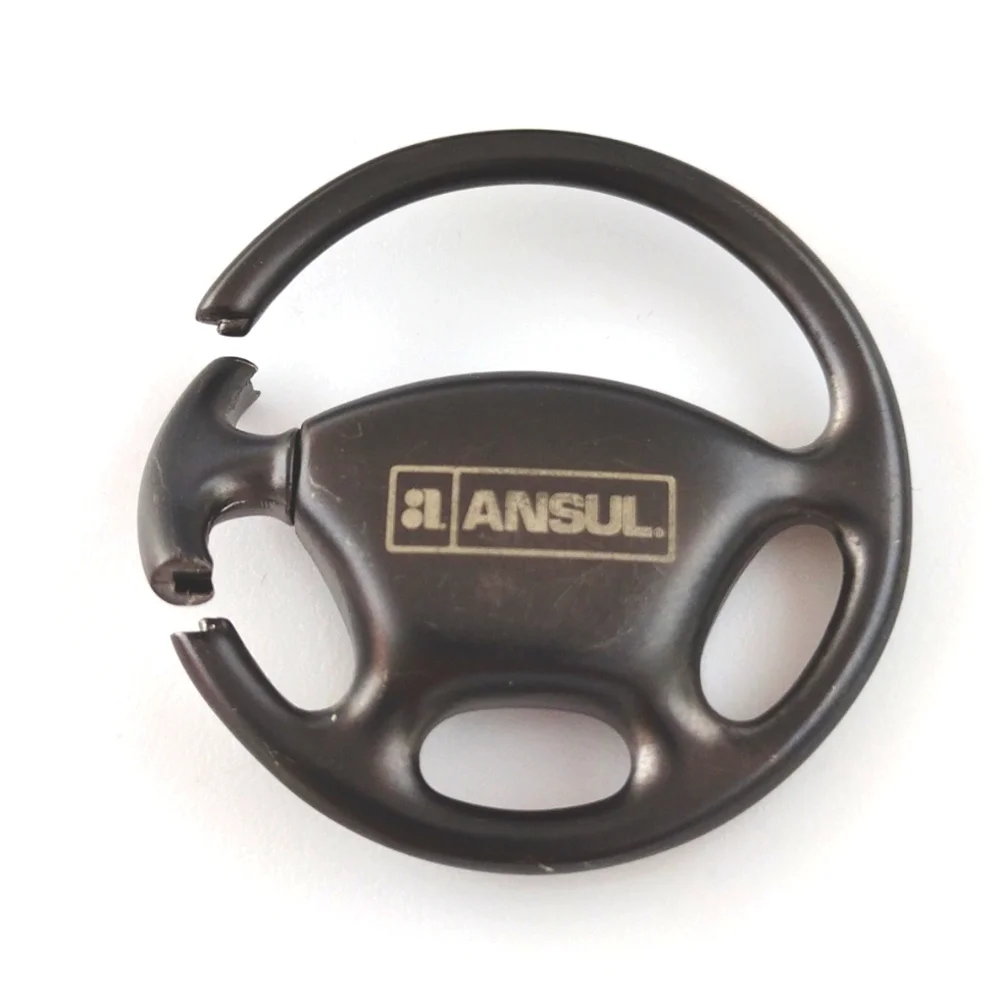 Ansul Advertising Keyring Steering Wheel Shape
